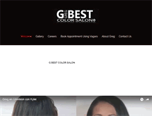 Tablet Screenshot of g-best-colorsalon.com